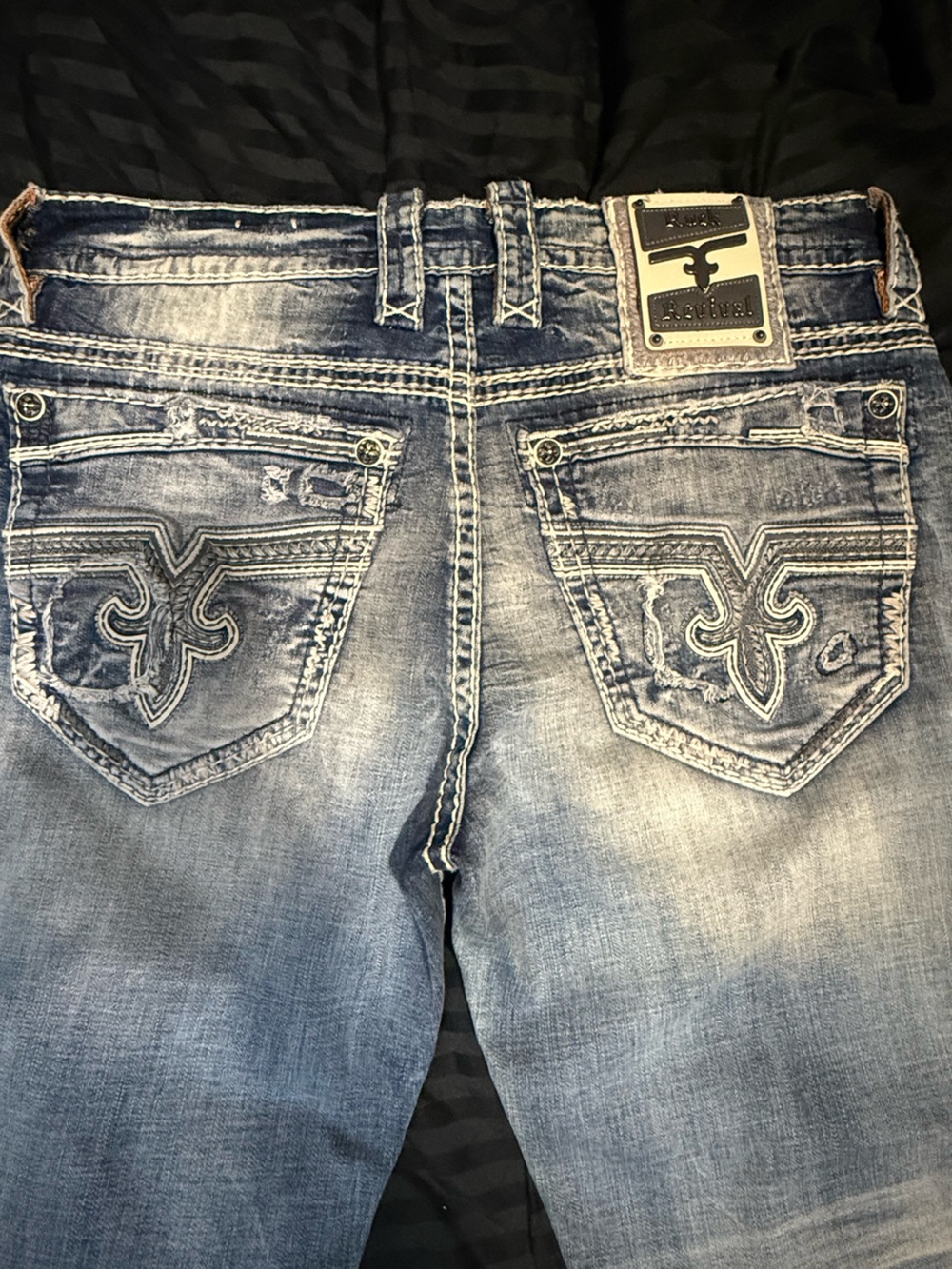 Rock Revival Green Straight Jeans - Picture 4 of 6